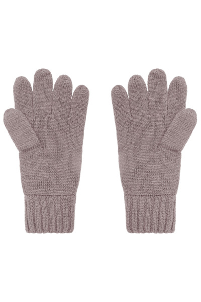 Melange Strick Handschuhe