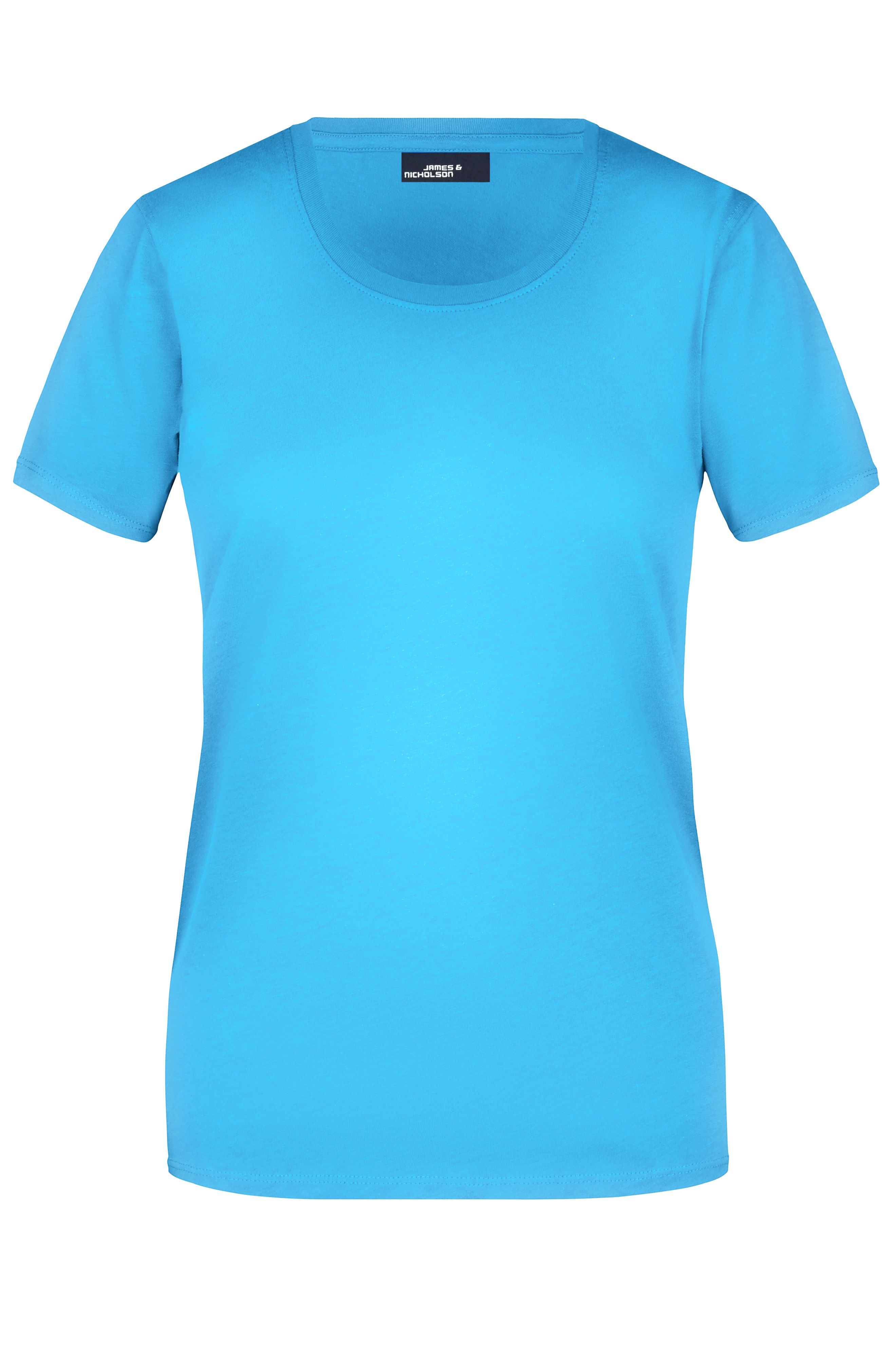 Damen Rundhals T-Shirt | James & Nicholson | T-Shirts